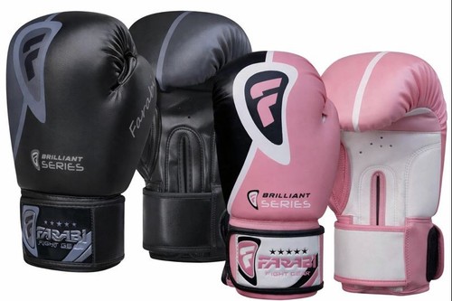 Farabi leather boxing gloves - farabi,