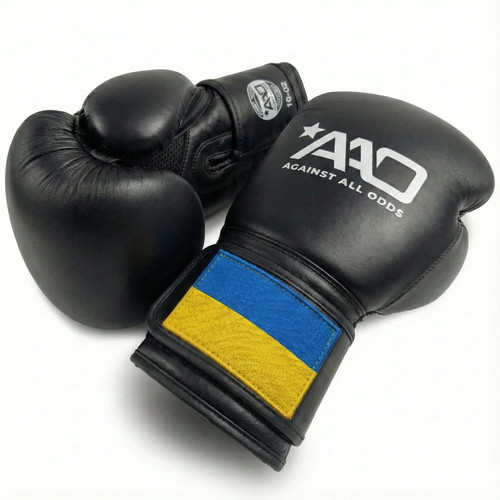 Ukraine boxing gloves aao - boxing,
