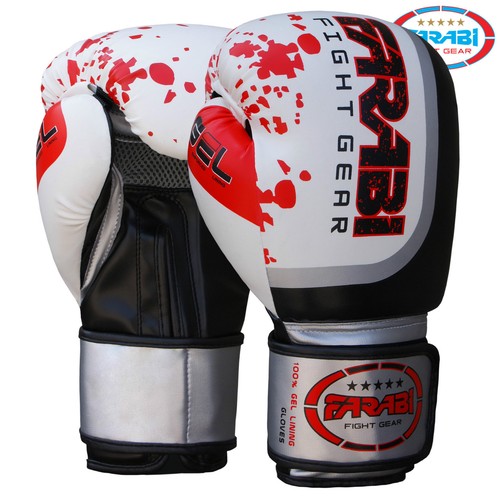 Farabi leather boxing gloves - boxing,