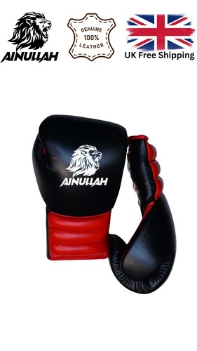 Genuine leather boxing gloves - boxing,