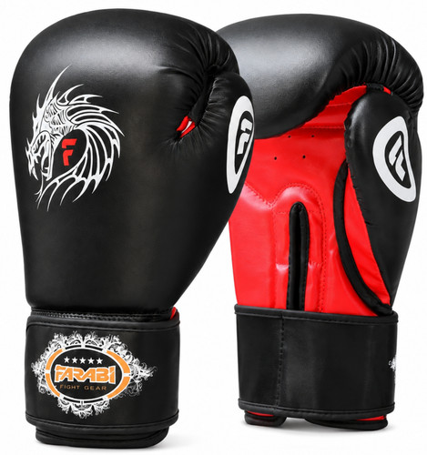 Farabi leather boxing gloves - farabi,